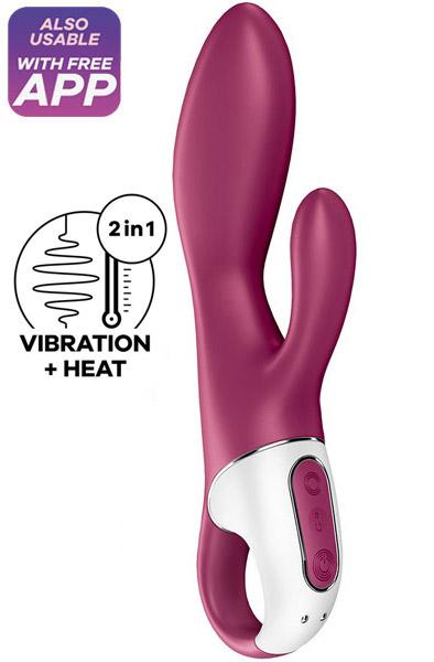 Satisfyer Heated Affair Appstyrd rabbitvibrator