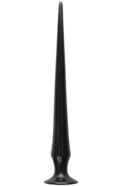 Ass Spike Dildo Black 50 cm Extra lång analdildo