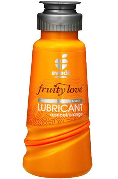 Fruity Love Lubricant Apricot/Orange 100ml Glidmedel med smak