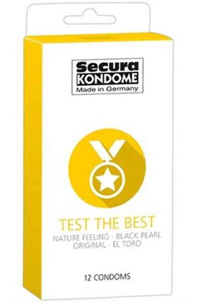 Secura Test The Best 12-pack Mixade kondomer