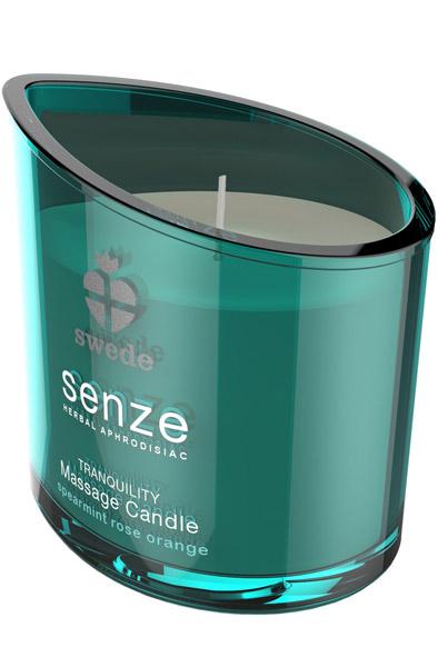 Senze Massage Candle Spearmint Rose Orange 50ml Massageljus