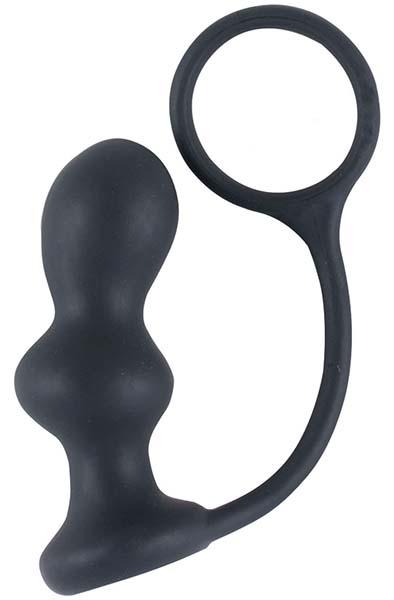 Anal Pleasure & Performance Ring Analplugg med dragring