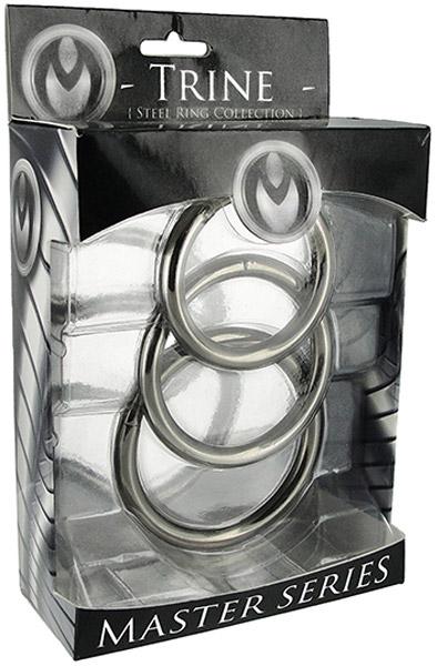 Trine Steel Ring Collection Penisringar paket