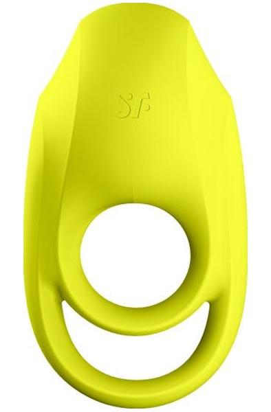 Satisfyer Spectacular Duo Yellow Penisring med vibrator