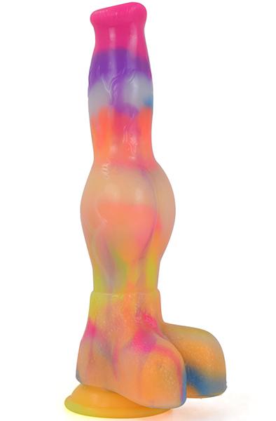 Undiz Glow-in-The-Dark Dildo 27,5 cm Dragon dildo