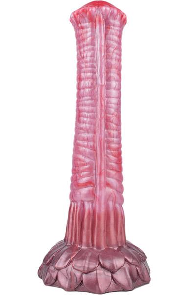 Pink Alien Tork Metallic Dildo 27 cm Dragon dildo