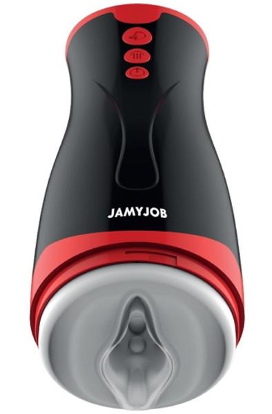 Jango Compression & Vibration Masturbator Masturbator med vibration