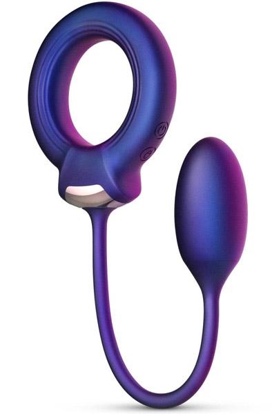 Hueman Cockring With Anal Ball Analplugg med penisring