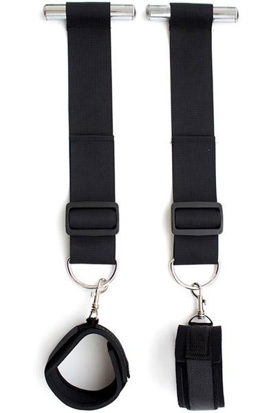 Door Swing Nylon Bind Neoprene Wrist Cuffs Positionshållare