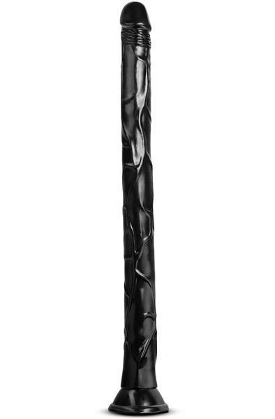 Jet Black Mamba Dildo Black 49,5 cm Extra lång analdildo