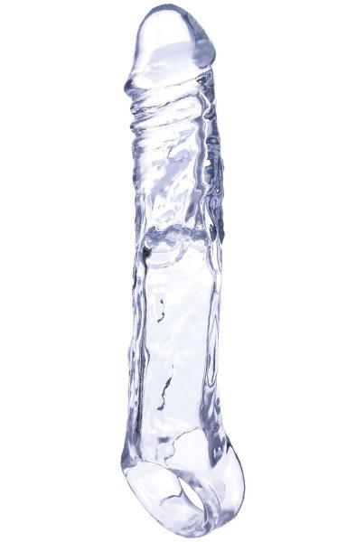 Penis Extender With Ball Strap 16,5 cm Penisförlängare/Sleeve