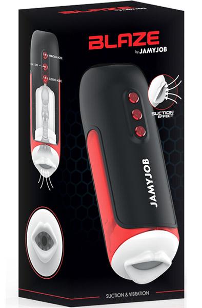 Blaze Suction & Vibration Mouth Masturbator Masturbator