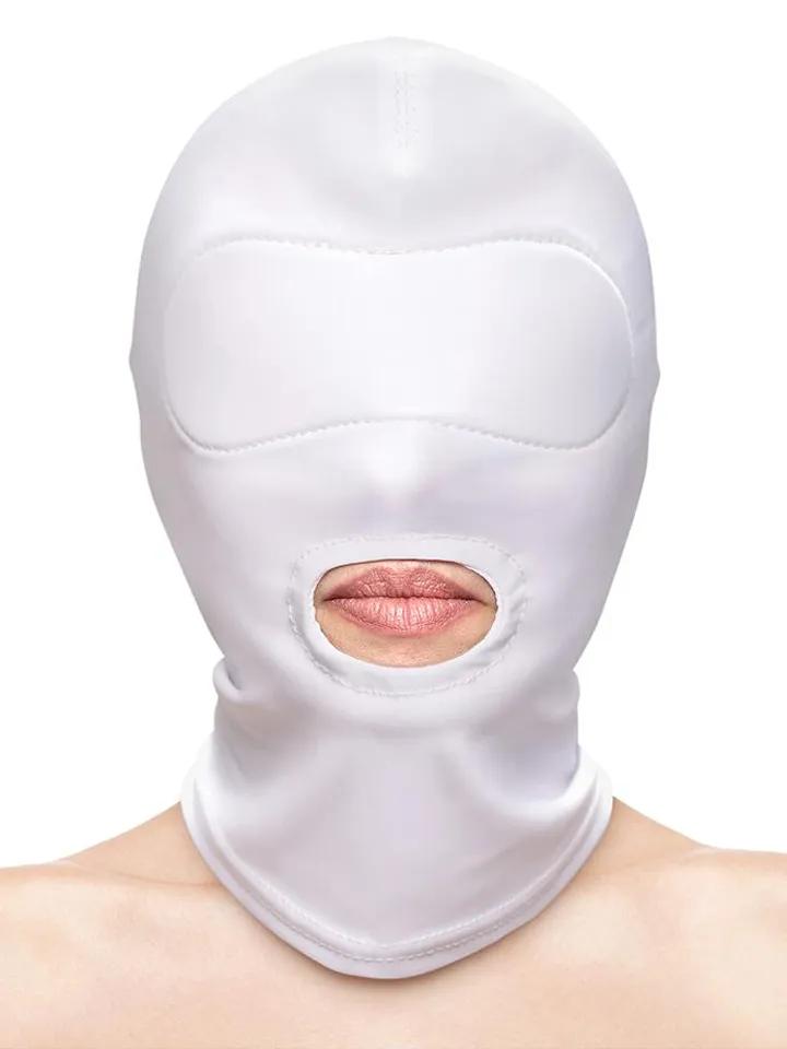 Fetish & Fashion Mouth Hood White BDSM mask