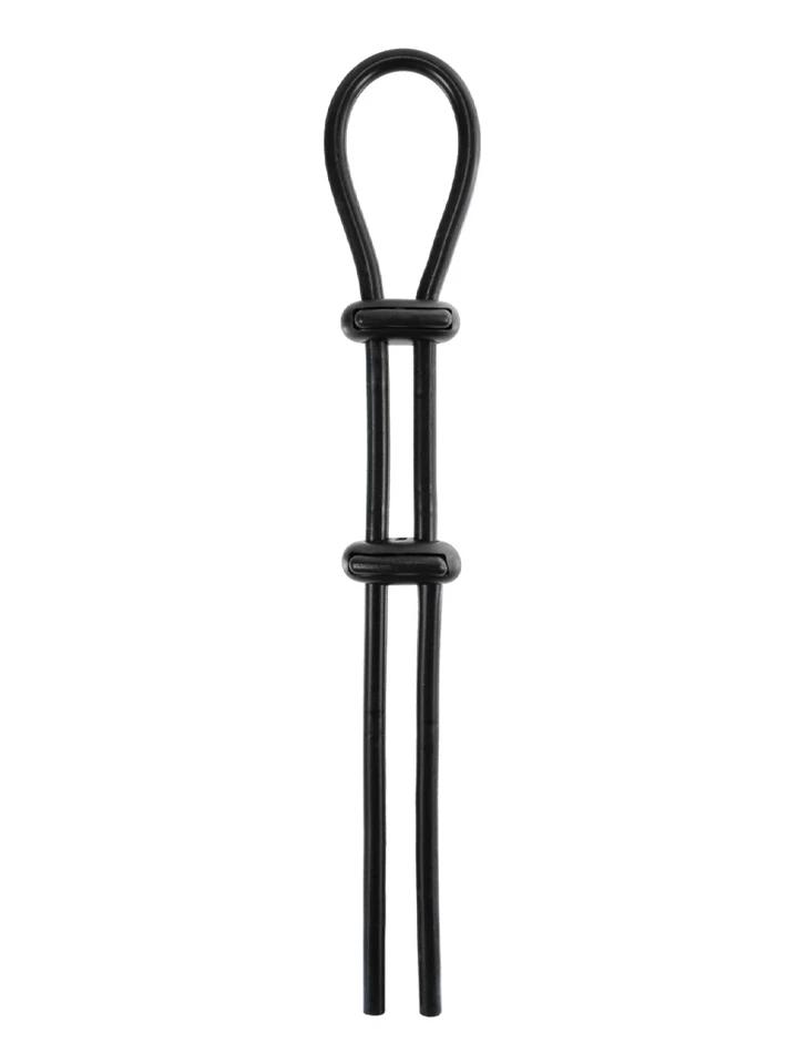 Jet Horny Lasso Cock Ring With Ball Strap Penisring