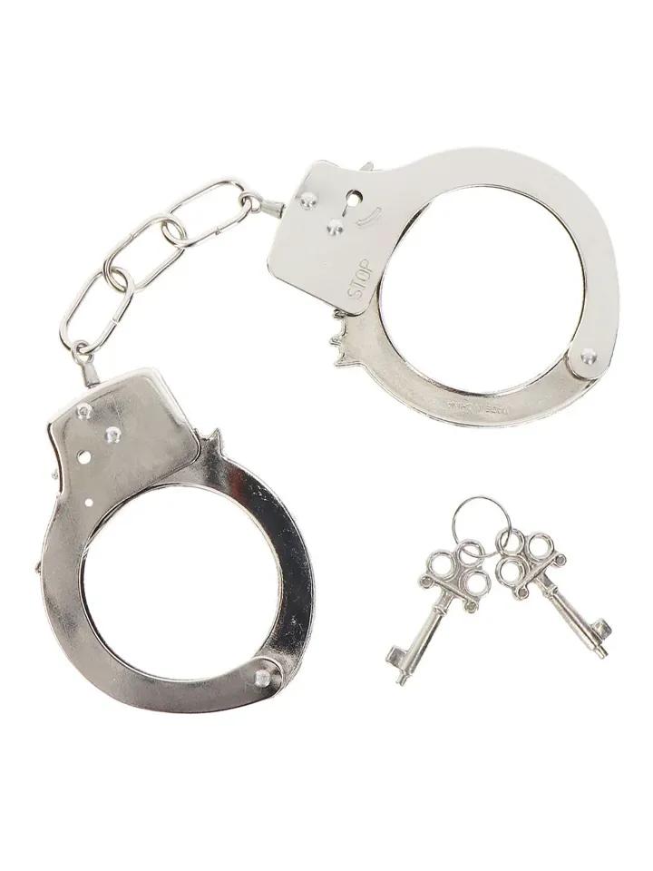 Metal Handcuffs Silver Handbojor