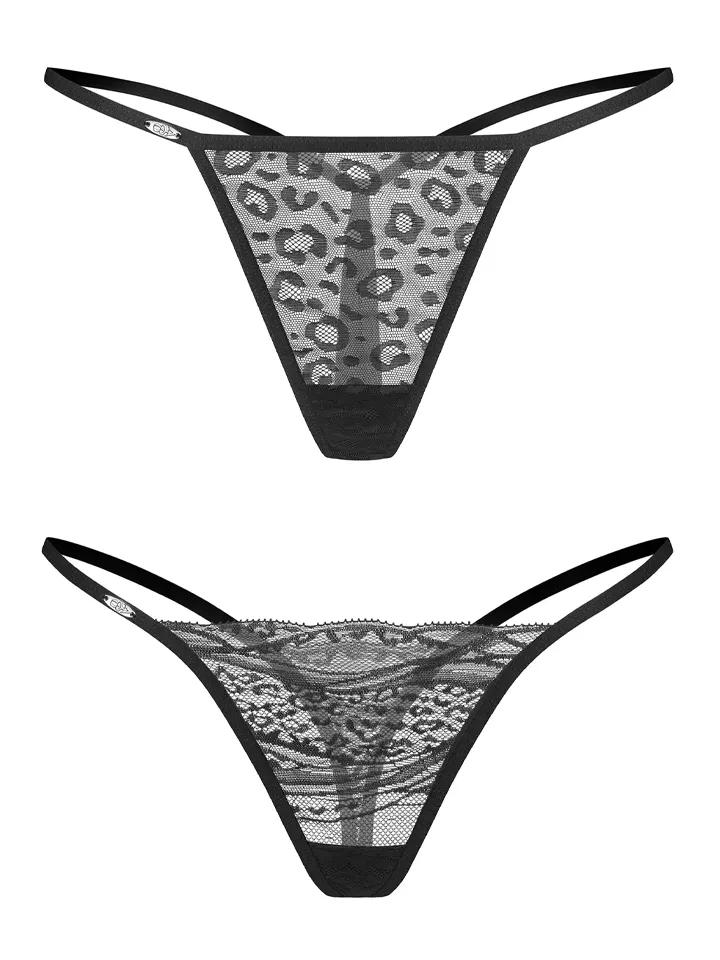 Obsessive Clara Thong 2-pack XXL/XXXL Stringtrosor