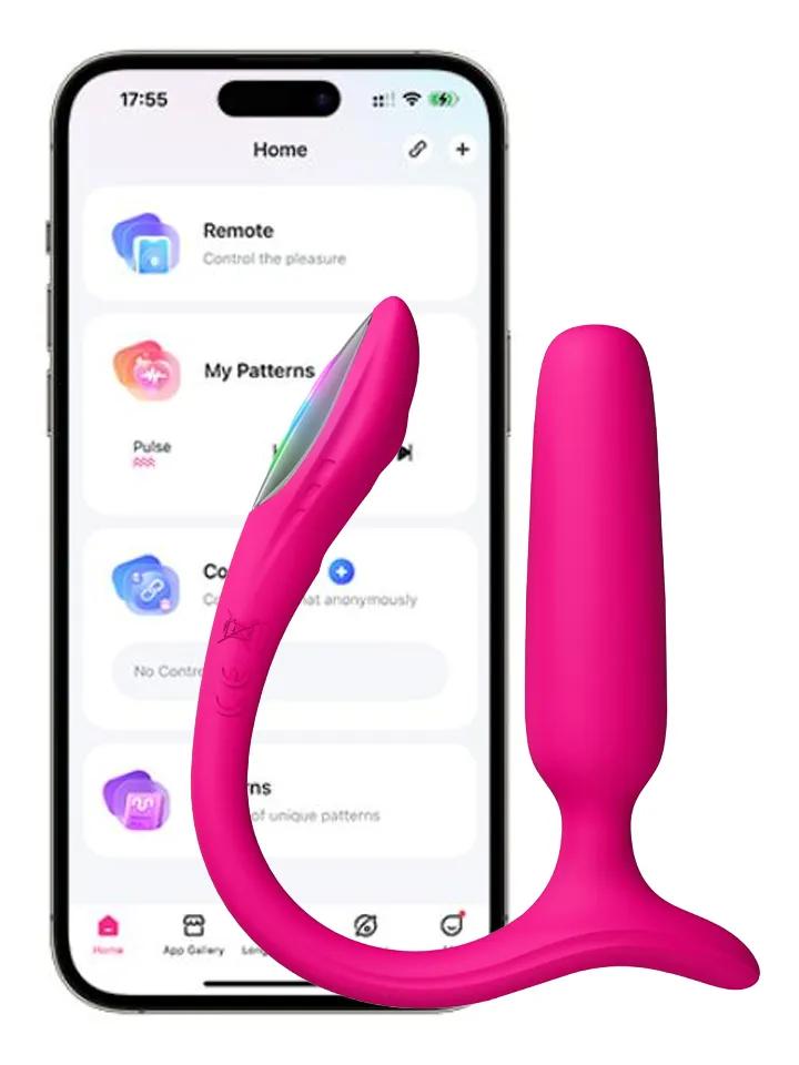 Lovense Lush Anal Vibrator Appstyrd analplugg