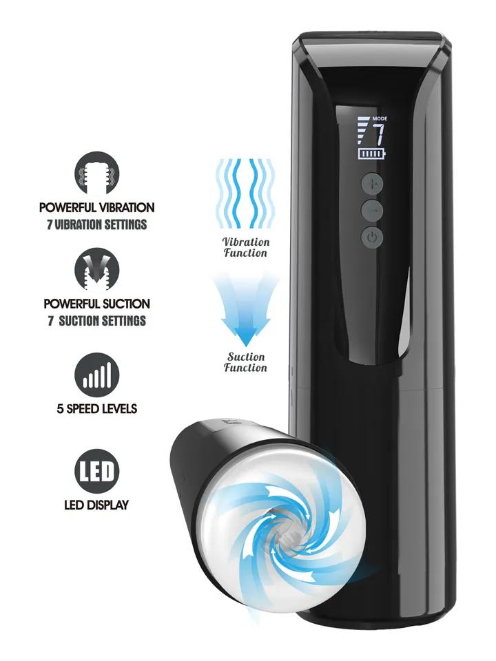 Larissa Suction & Vibration Masturbator Automatisk Masturbator