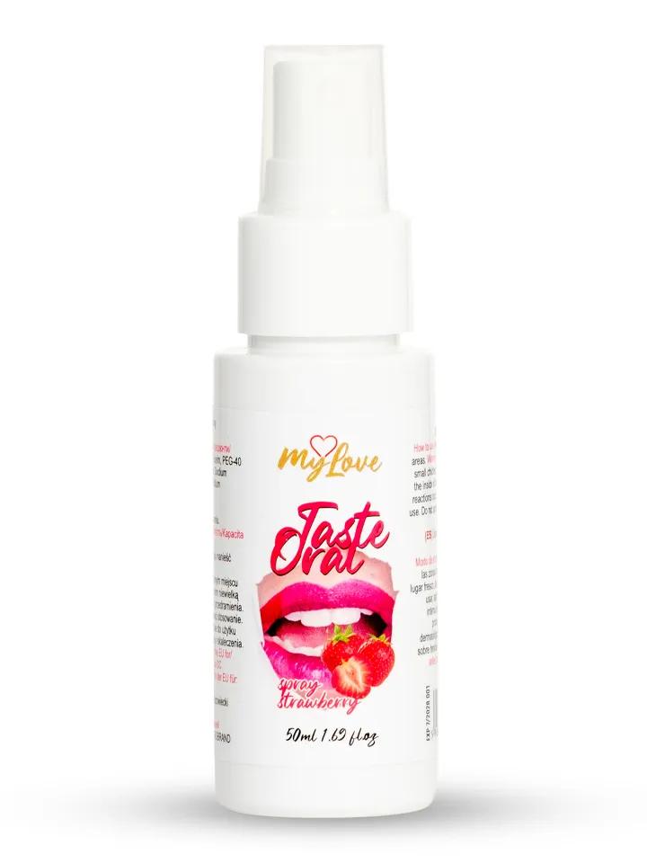 Taste Oral Spray Strawberry 50 ml Bättre oralsex