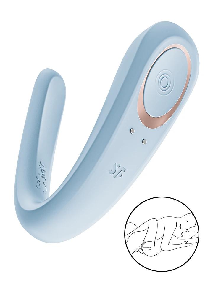 Satisfyer Double Classic Partner Vibrator Parvibrator