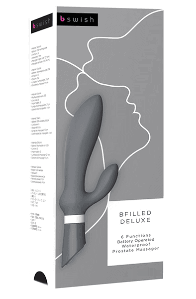 B Swish Bfilled Deluxe Prostate Massager Prostatavibrator