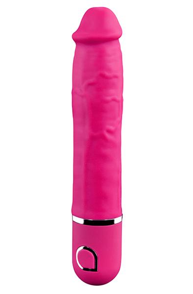 Abia Morpheus Pink 15cm Dildo med vibrator