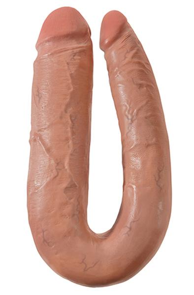 Pipedream King Cock U-Shaped Large Double Trouble 44cm Dubbeldildo