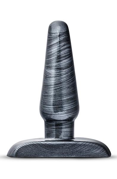 Jet Small Plug Carbon Metallic Black 10cm Analplugg