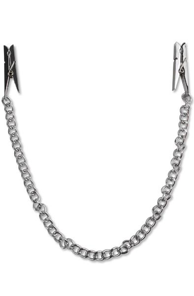 Pipedream Fetish Fantasy Nipple Chain Clips Bröstklämmor med kedja