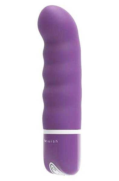 B Swish Bdesired Deluxe Pearl Royal Purple G-punktsvibrator