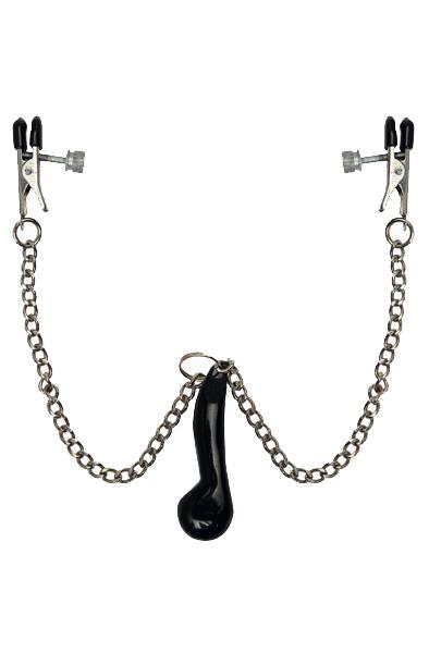 Pipedream Fetish Fantasy Heavyweight Nipple Clamps Bröstklämmor med vikt