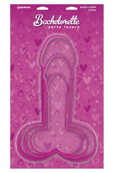 Pipedream Bachelorette Party Pecker Cookie Cutters Kakform