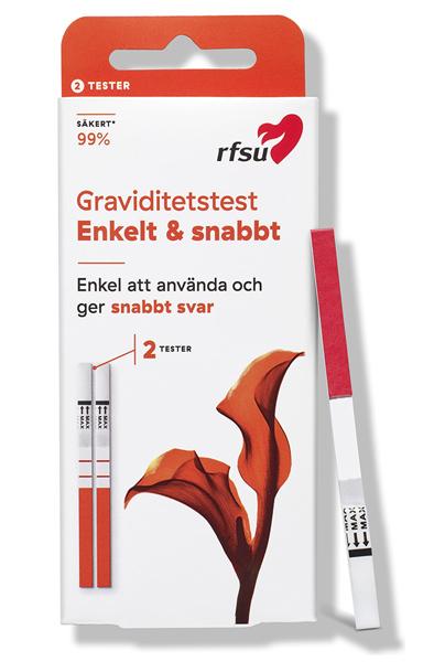 RFSU Graviditetstest 2st Graviditetstest 2pack