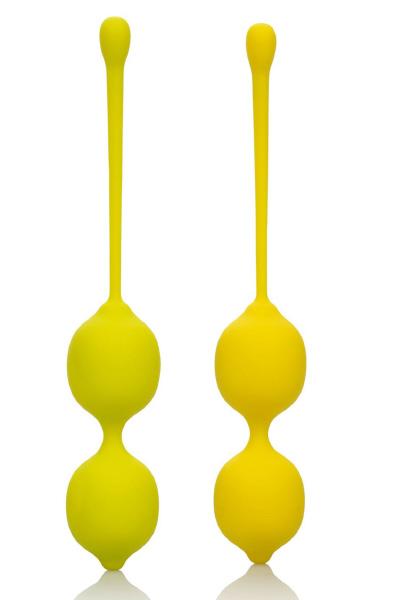 Cal Exotics Kegel Training Set Lemon Knipkulor / Geishakulor