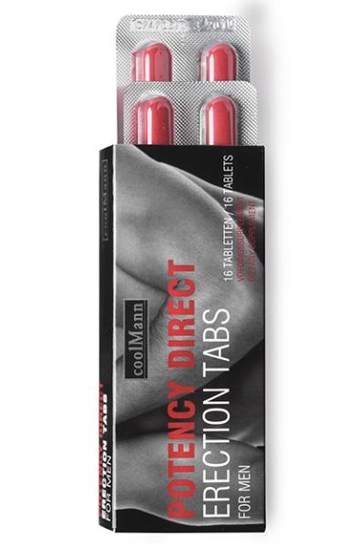 CoolMann Male Potency Direct 16tabs Potens piller