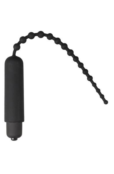 Master Series Dark Rod Sounding Dilator Black Dilator med vibration
