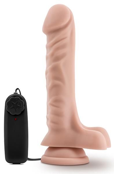 Dr. James Vibrating Cock with Suction Cup 23cm Dildo med vibrator