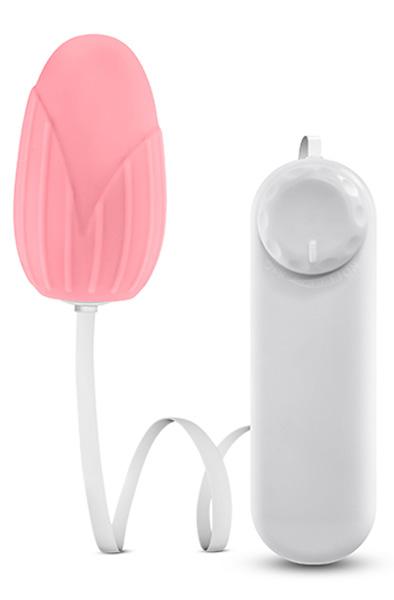 Luxe Flora Bullet With Silicone Sleeve Vibrerande ägg