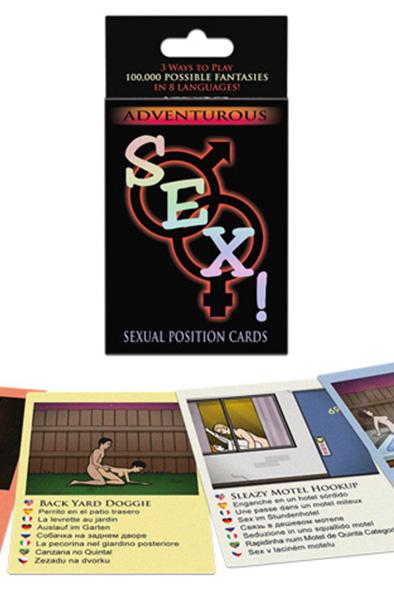 Kheper Games Adventurous Sex! Card Game Sexspel