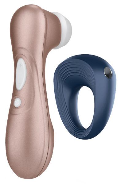 Parpaket Satisfyer Pro 2 NG + Penisring Paketerbjudande