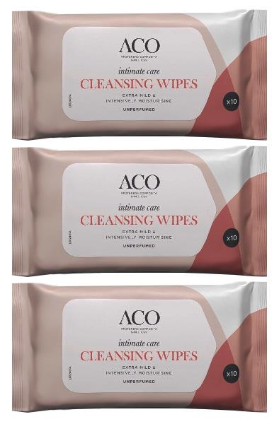 Paketerbjudande - 3-pack ACO Cleansing Wipes Paketerbjudande