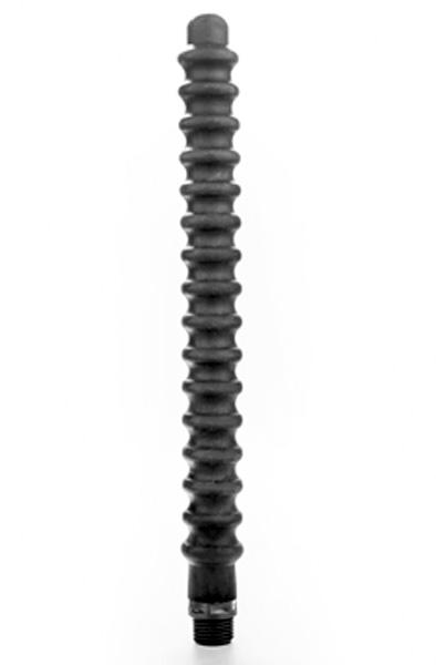 All Black Silicone Anal Douche SA07 Duschmunstycke