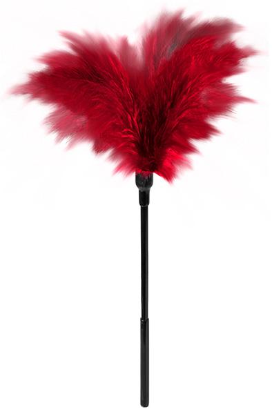 Guilty Pleasure Small Feather Tickler Red Fjäder tickler