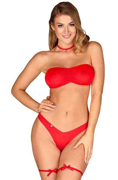 Obsessive Kissmas Set S/M Sexiga underkläder