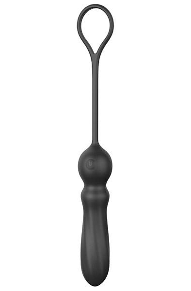 Cheeky Love Smooth Anal Vibe Black Analplugg med penisring