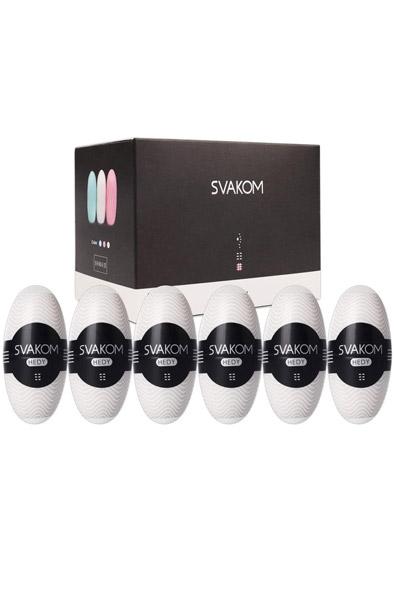 Svakom Hedy 6-pack White Onaniägg