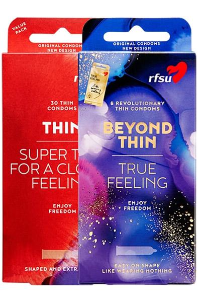 RFSU Thin 30st + Beyond Thin 8st Paketerbjudande