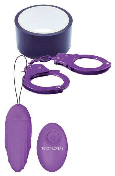 Vibrating Egg + Cuffs & Ribbon Paketerbjudande