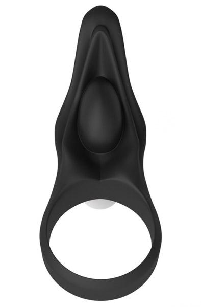 Power Clit Cockring Stamina Penisring med vibrator