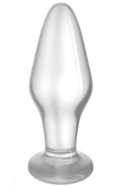 Lovetoy Glass Romance 10 cm Analplugg i glas